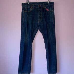 MNWKA Size 38x34 Jeans Dark Wash Straight Leg
